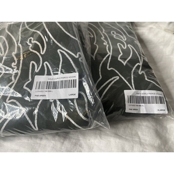 Darc Sport X Naruto Ninja World Pierce‎ Hoodie Black L XL Rare Sold Out - Picture 6 of 7